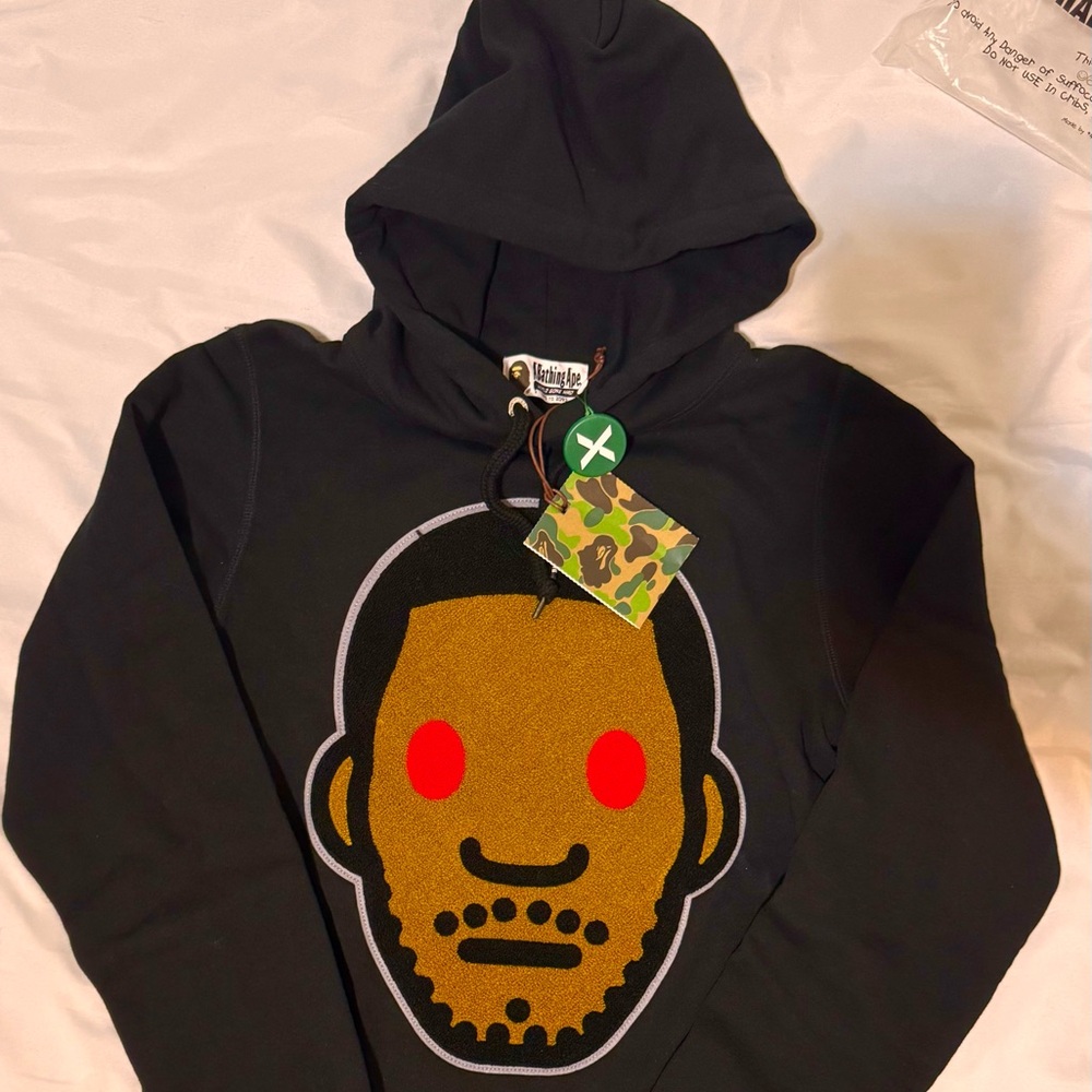 BAPE x Kid Cudi Pullover Hoddie Black